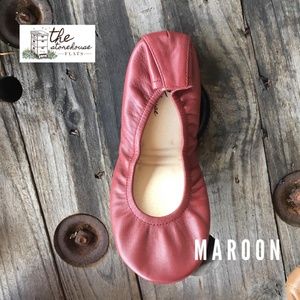 Maroon Women's Loafers
